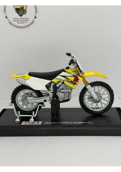 Suzuki Rm-z 250 Cross Motor Diecast Model Motosiklet 1:18 Kutulu