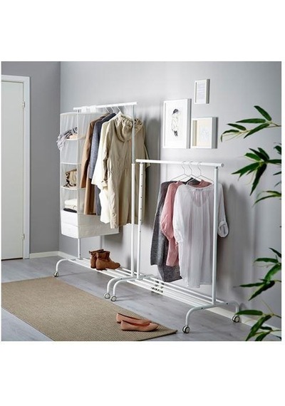 Ayaklı Askılık 111X126/175 Cm Meridyendukkan Dilsiz Uşak Beyaz Re