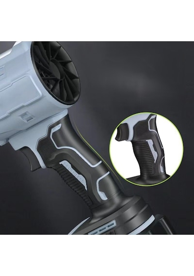 Şarjlı Jet Turbo Motorlu Hava Üfleme Fan Yaprak Üfleme Araba İçi Cam Kurulama Kapı Önü Temizlik