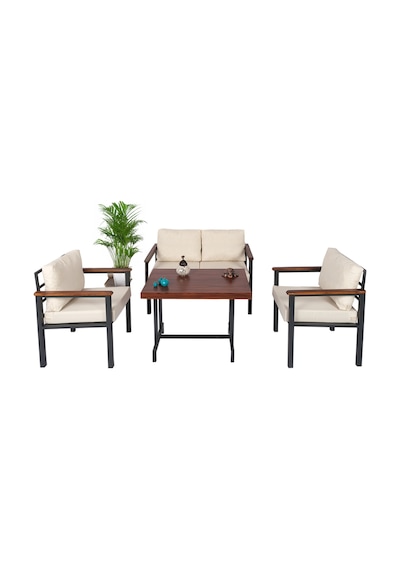 Neokas Balkon Mobilyası, Metal Oturma Grubu, Balkon Seti, Kafe Koltuğu, Teras Takımı, 1 + 1 + 2 + M Antrasit Neokas Balkon Mobilyası, Metal Oturma Grubu, Balkon Seti, Kafe Koltuğu, Teras Takımı, 1 + 1 + 2 + M Antrasit
