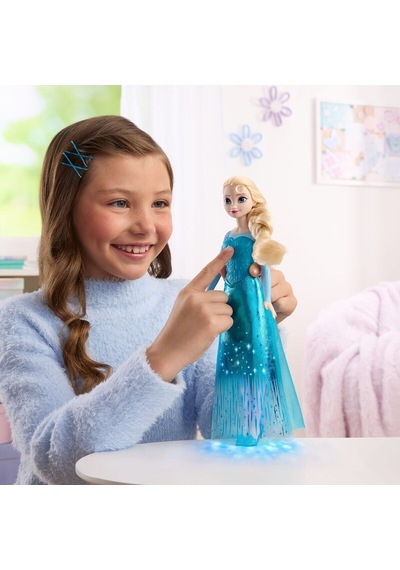 Jlj07 Disney Frozen Şarkı Söyleyen Ve Işıldayan Elsa