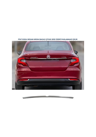 Ebal Otomotiv Fiat Egea Krom Bagaj Çıtası 2015 Üzeri P. Çelik (SEDAN)