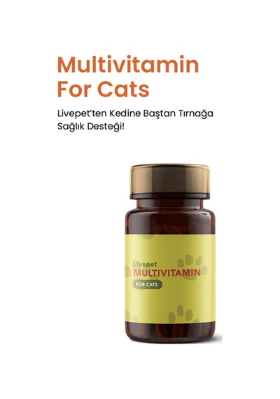 Kediler İçin Multivitamin