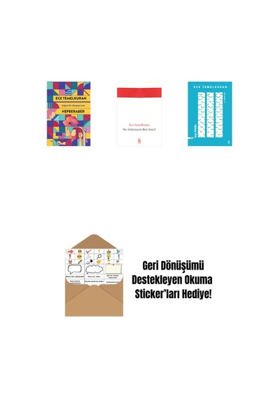 Hepberaber + Ne Anlatayım Ben Sana + Kıyı Kitabı + Okuma Sticker'ları