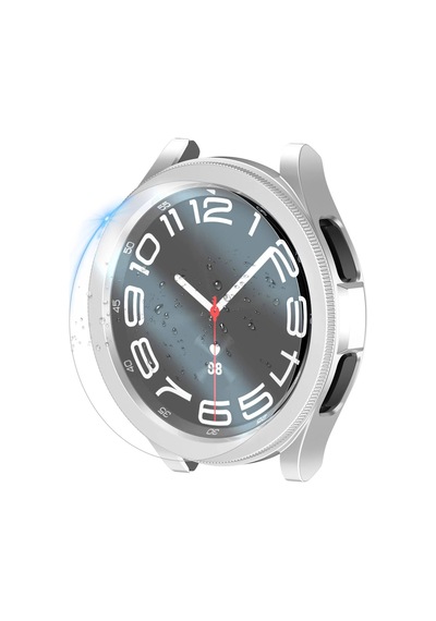 Galaxy   Uyumlu  Watch 6 Classic 43mm Sert Pc Kasa Ve Ekran Koruyucu Zore Watch Gard 29