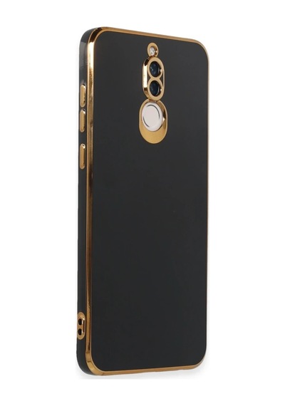 Huawei Mate 10 Lite Kılıf Volet Silikon - Siyah 0.2M-Çok Renkli