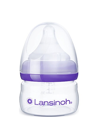 Lansinoh® 60 ML Biberon ve NaturalWave® Biberon Emziği (0 Ay+)