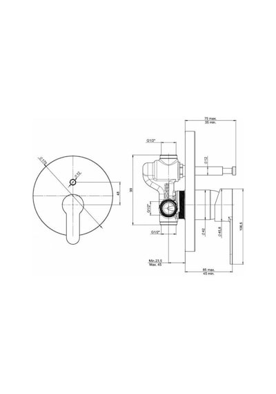 Nsk Molera Kuğu Lavabo Bataryası Krom N4013202