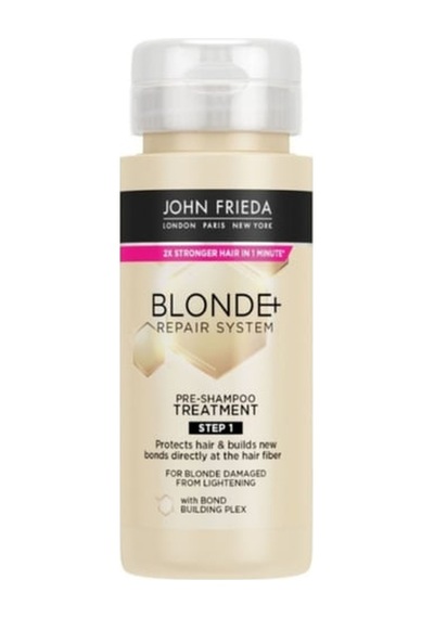 John Frieda Blonde Yıkama Öncesi Bakım Kompleksi 100 Ml Sarı Saçlara Özel Maske 12'li Paket
