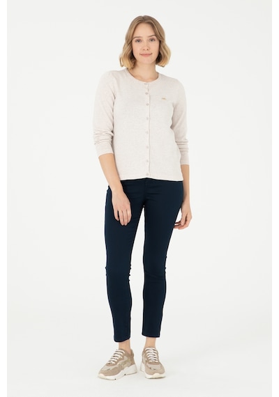 U.S. Polo Assn. Kadın Lacivert Toothpick Fit Kanvas Pantolon 50298498-VR033 U.S. Polo Assn. Kadın Lacivert Toothpick Fit Kanvas Pantolon 50298498-VR033