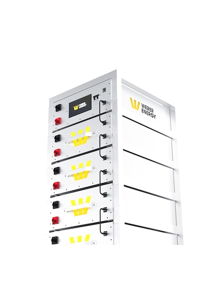 Werer Energy 60kwh Lifepo4 Lityum Demir Fosfat Yüksek Voltaj Akü