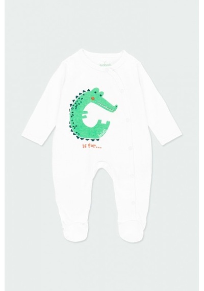 Bobolı Unisex Bebek Tulum Bo.112082 Ekru
