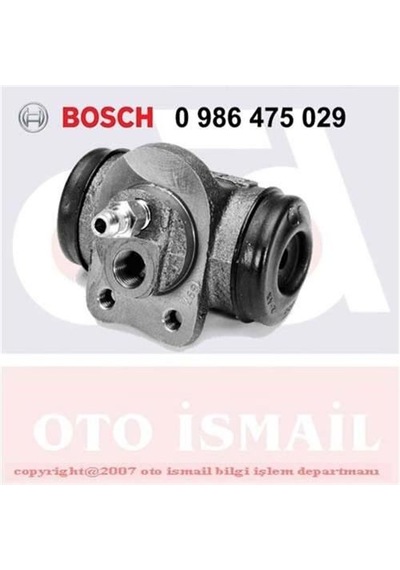 BOSCH 986475029 Fren Silindiri Corsa B 93- Tigra A 94- 19Mm