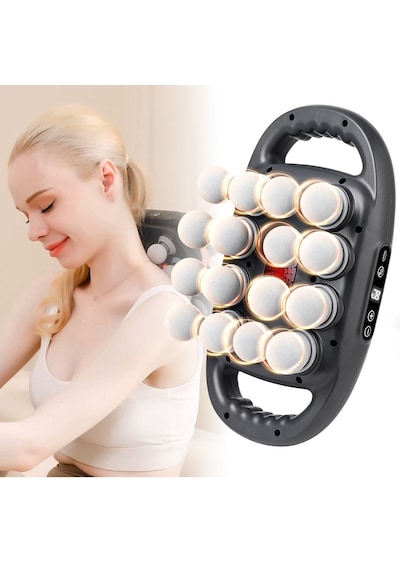 Powermaster Pm-29677 16 Başlıklı Ultra Geniş Alanlı Selülit Ve Derin Doku Masaj Aleti