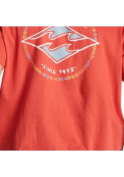 Billabong Rotor Diamond Erkek T-shirt Kiremit Turuncu