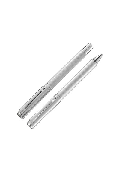 Steelpen 5082 Plus Krom Dolma+tükenmez Kalem Standart