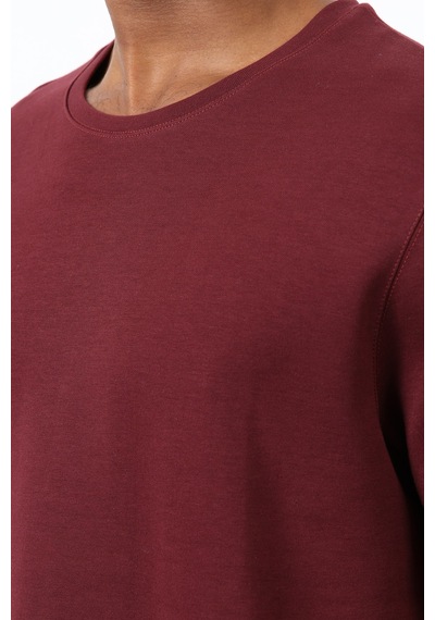 Antioch Regular Fit Basic Erkek T-shirt Bordo