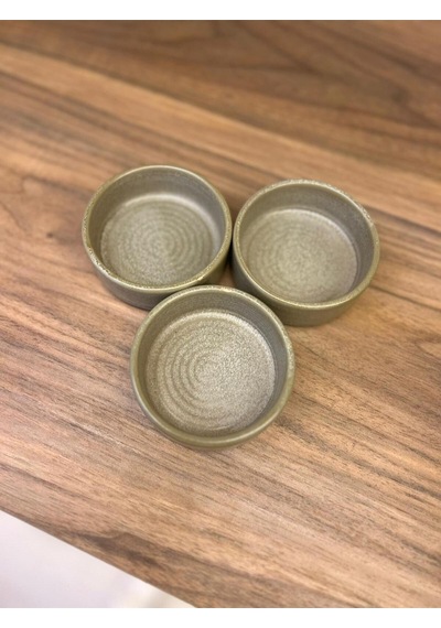 3'lü Adelfa Ripple Stackable Bowl 70 Cc Sosluk-reçel Çok renkli
