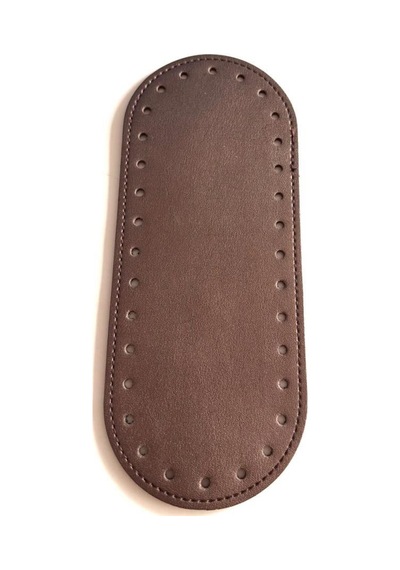 Angel Çanta Aksesuar Suni Deri Bakır 20x8 Cm Oval Çanta Tabanı