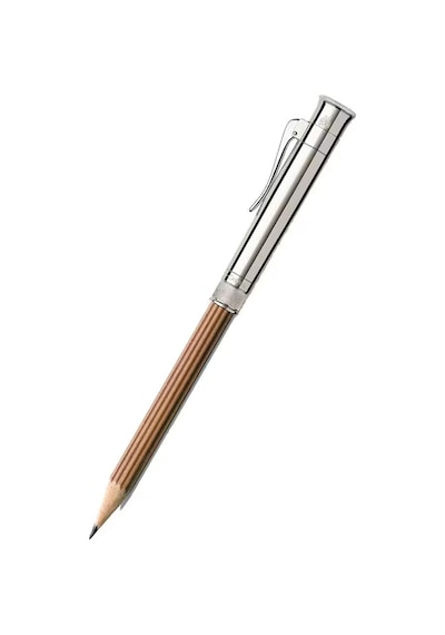 Graf Von Faber-castell İdeal Som Gümüş Kurşun Kalem 118566 Kahverengi