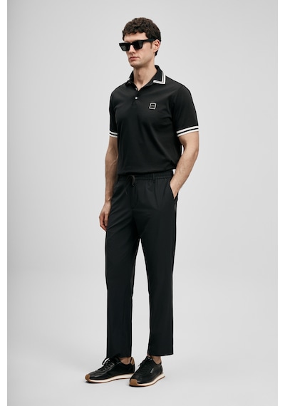 Lufian Fenrıc Smart Erkek Chino Pantolon Slim Fit Siyah Siyah 111190362100100