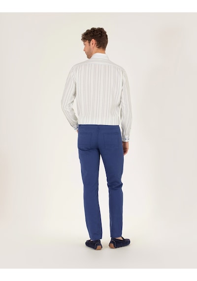 Pierre Cardin Erkek İndigo Pantolon Kanvas-chino 50268095-vr028 İndigo