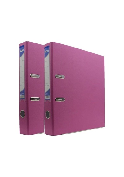 Noki Büro Klasör Pembe Dar Pembe Büro Klasörü Halkalı 2 Adet