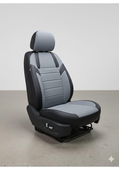 Tr Monza Gri Serisi Peugeot 301 İle Uyumlu Koltuk Kılıfı Tam Set Diğer