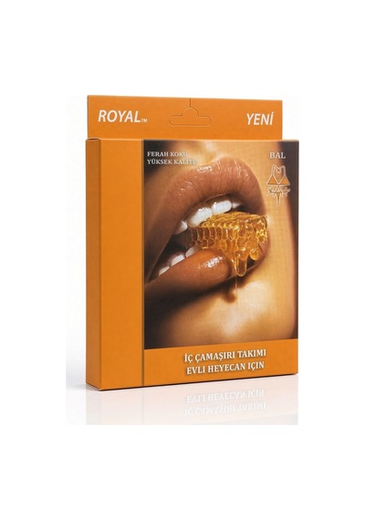 Colezium Bal Aromalı Yenilebilir İç Çamaşırı Takımı - Renkli / Standart Çok Renkli