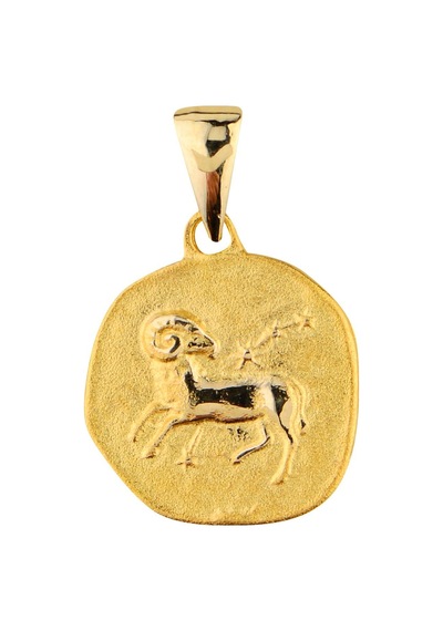 Goldkupe 14 Ayar Altın Koç Burç Kolye Ucu 1,80 Gr-6389 Altın