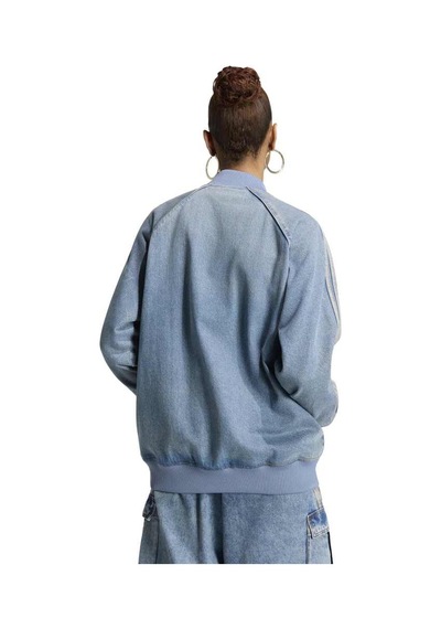 Adidas Sst Os Tt D Mavi Kadın Ceket Kq6473