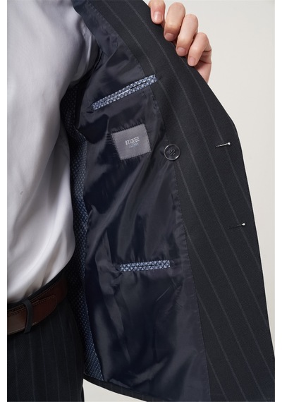 İmza Lacivert-gri Kırlangıç Yaka Çizgili Kruvaze 6 Drop Slim Fit Tam Astar Esnek Takım Elbise 1001260286 Lacivert - Gri İmza Lacivert-gri Kırlangıç Yaka Çizgili Kruvaze 6 Drop Slim Fit Tam Astar Esnek Takım Elbise 1001260286 Lacivert - Gri