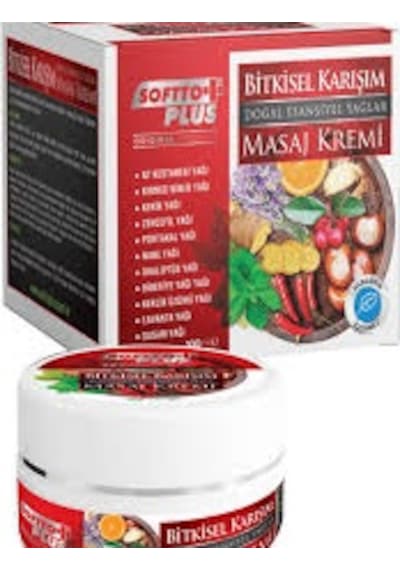 Softto Plus Bitkisel Karışım Vücut Masaj Kremi 100 ML