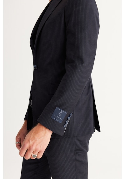 AC&Co / Altınyıldız Classics Erkek K.lacı Slim Fit Dar Kesim Kırlangıç Yaka %100 Yün Çizgili Takım Elbise K.lacı AC&Co / Altınyıldız Classics Erkek K.lacı Slim Fit Dar Kesim Kırlangıç Yaka %100 Yün Çizgili Takım Elbise K.lacı