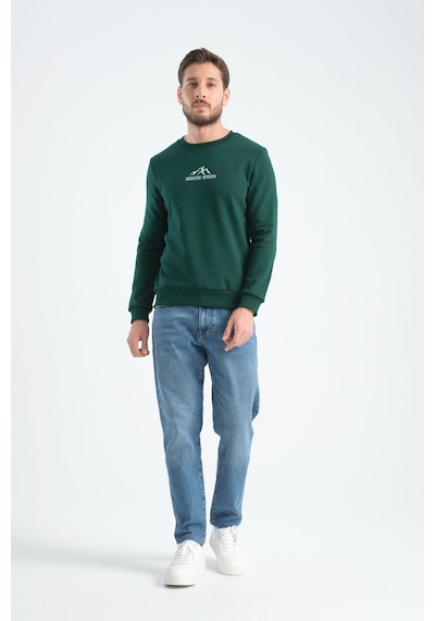 Shooter Sportwear Ribey Tekstil İth.ihr.san.tic.ltd.şti Erkek Üç İplik Sweatshirt Şardonsuz Pamuklu Regular Fit Bisiklet Yaka Spor Sweat Koyu Yeşil Shooter Sportwear Ribey Tekstil İth.ihr.san.tic.ltd.şti Erkek Üç İplik Sweatshirt Şardonsuz Pamuklu Regular Fit Bisiklet Yaka Spor Sweat Koyu Yeşil