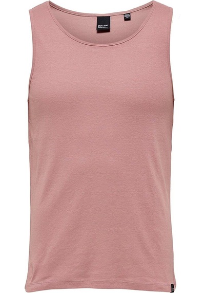 Jack & Jones Only & Sons Erkek Slim Düz Fit Pembe Atlet Tank Top - 22022666 Pembe Jack & Jones Only & Sons Erkek Slim Düz Fit Pembe Atlet Tank Top - 22022666 Pembe