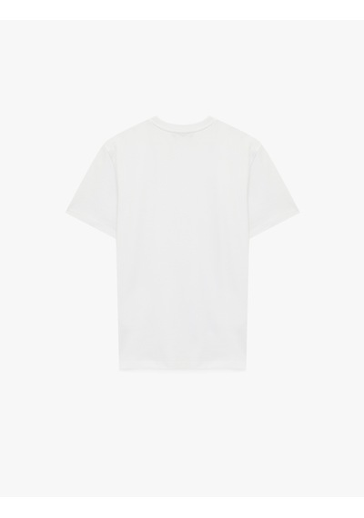 Koton Regular Fit Kısa Kollu Bisiklet Yaka Pamuklu Basic Tişört Beyaz 6sam10287mk Beyaz