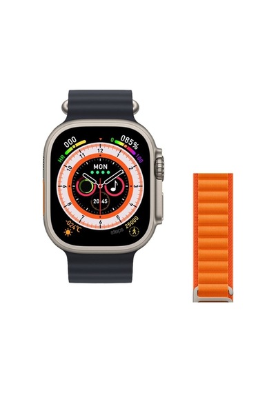 Watch 8 Ultra 49 MM Amax Ultra Akıllı Saat (İthalatçı Garantili) + Hediye