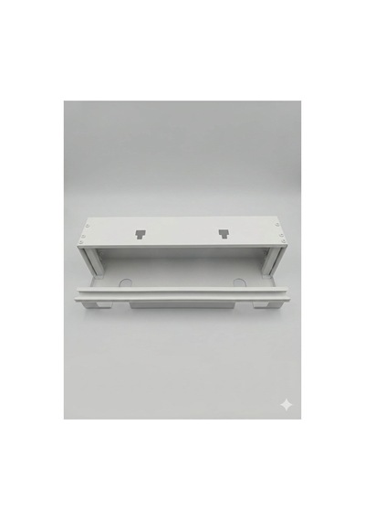 Banyo Rafı - Duvara Montaj - Beyaz - Alüminyum - 100 Cm Uzunluk Diğer