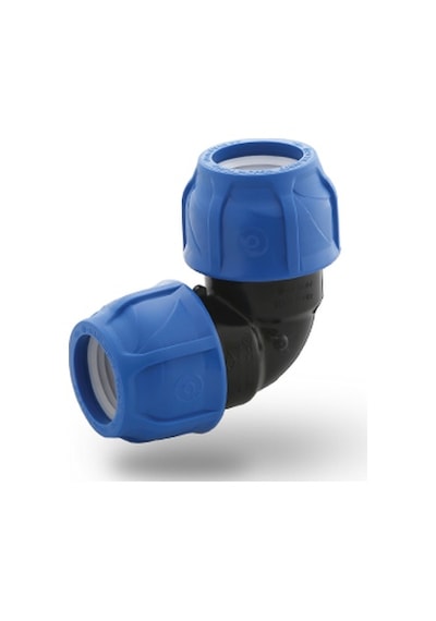Poelsan Mavi Seri Kablin Dirsek 90 Derece - 50 50 Standart