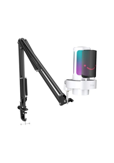 Fifine Ampligame A8t Usb Rgb Beyaz Yayinci Bilgisayar Mikrofonu