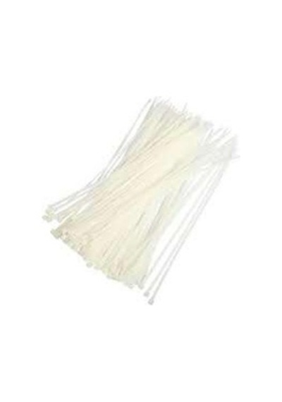 Plastik Çırt Kelepçe 100 Parça Beyaz 3.6x200mm. Diğer