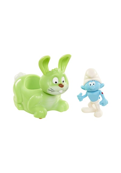 Şirinler Figürlü Araç Seti Asorti Heft Smurf & Bucky