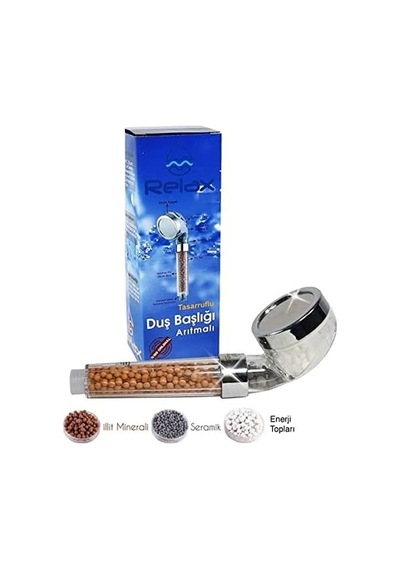 Relax Stream %50 Su Tasarruflu Duş Başlığı - Kokulu Ve Arıtmalı Banyo Duş Başlığı Çok Renkli