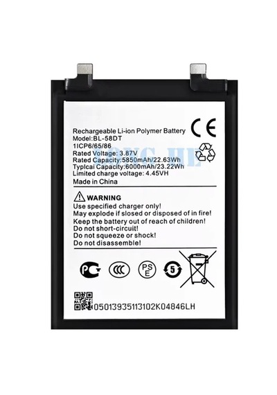 Tecno Pova 4 Pro Bataraya Pil Bl-58dt