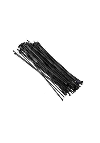 Tek-iş Plastik Kablo Bağı Cırt Kelepçe 292 Mm X 3.6 Mm Siyah 100 Adet