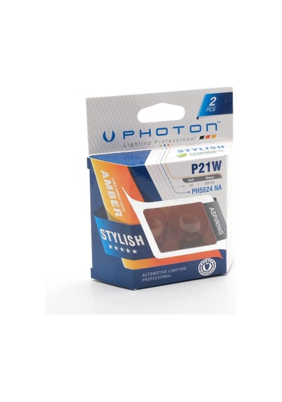 Ampul P21w 12v 93 Naturel Amber Performance Pht Ph5524 Na