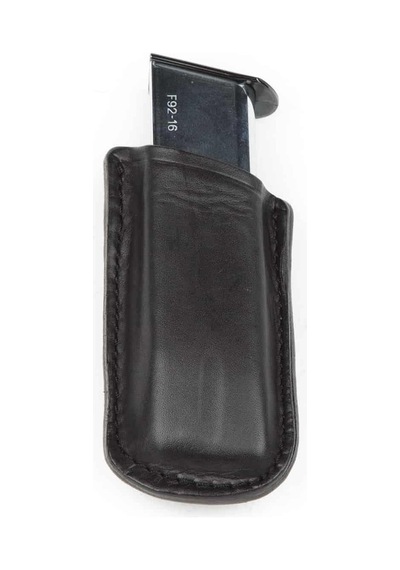 Wolf Holster Deri Şarjör Kılıfı Tekli Maşalı Siyah Hızlı Çekim-21581 - Standart Taba