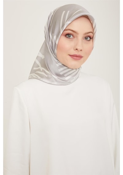Armine Sura İpek Eşarp 24ya9157 55 - Desenli