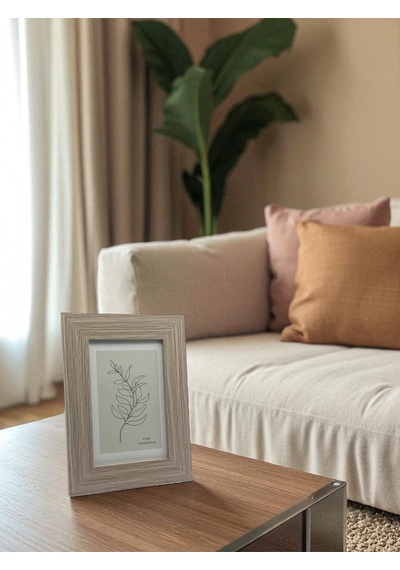 10 15 Cm Camlı Ahşap Dekoratif Fotoğraf / Anı Çerçevesi